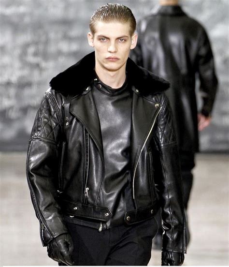 yves saint laurent leather jacket replica
